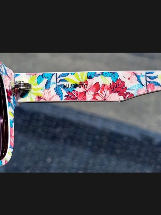 Maui Jim Malama Exclusive Sunglasses MJ 536-97C Tortoise Rose Lens Italy main image 8
